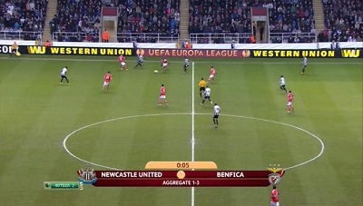 Лига Европы 2012-13 / 1/4 финала / Ответный Матч / Ньюкасл - Бенфика