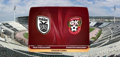 ПАОК - Шахтер Караганда обзор матча