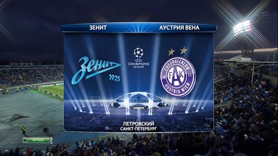 Лига Чемпионов 2013-2014 / Группа G / Зенит - Аустрия