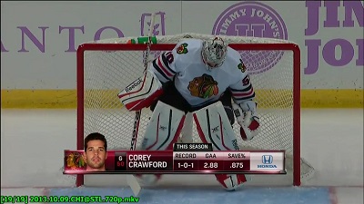 NHL 13/14, RS: Chicago Blackhawks vs. St. Louis Blues