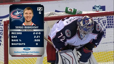NHL 13/14, RS: Columbus Blue Jackets vs. Detroit Red Wings