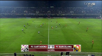 Кубок Испании 2013-14 / Copa Del Rey / 1/16 финала / 1-й матч / Картахена - Барселона