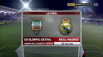 Кубок Испании 2013-14 / Copa Del Rey / 1/16 финала / 1-й матч / Олимпик де Хатива – Реал Мадрид