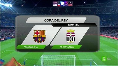 Кубок Испании 2013-14 / Copa Del Rey / 1/16 финала / 2-й матч / Барселона - Картахена