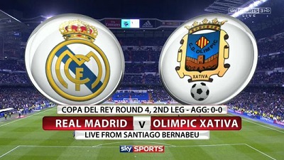 Кубок Испании 2013-14 / Copa Del Rey / 1/16 финала / 2-й матч / Реал - Олимпик Х