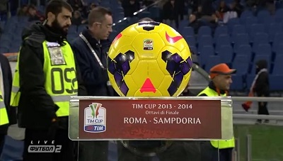 Кубок Италии 2013-2014 / 1/8 финала / Рома - Сампдория