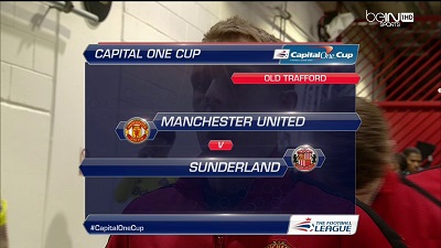 Кубок Английской Лиги 2013-14 / Capital One Cup / 1/2 финала / 2-й матч / Манчестер Юнайтед - Сандерленд
