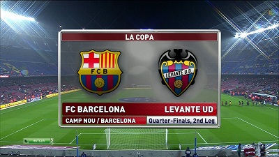 Кубок Испании 2013-14 / Copa Del Rey / 1/4 Финала / Ответный матч / Барселона - Леванте