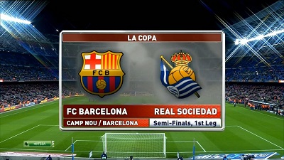 Кубок Испании 2013-14 / Copa Del Rey / 1/2 Финала / Первый матч / Барселона - Реал Сосьедад