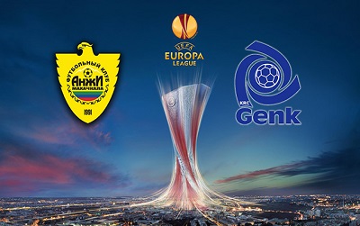 Лига Европы 2013-2014 / 1/16 финала / 1-й матч / Анжи - Генк