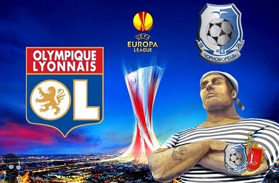 Лига Европы 2013-2014 / 1/16 финала / Ответный матч / Лион - Черноморец