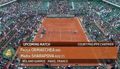 Теннис: Ролан Гаррос 2014 / 4-й раунд / Саманта Стосур – Мария Шарапова