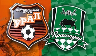 Чемпионат России 2014/15: Урал - Краснодар повтор матча