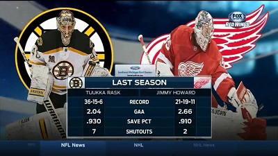 NHL 14/15, RS: Boston Bruins vs. Detroit Red Wings