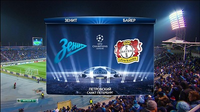 Лига Чемпионов 2014/15: Зенит - Байер повтор матча