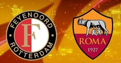 Лига Европы 2014/15: Фейеноорд - Рома повтор матча