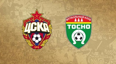 Товарищеский матч 2015: ЦСКА — Тосно повтор матча