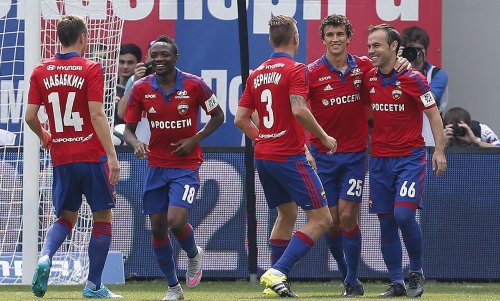 "ЦСКА" уверенно побеждает "Амкар"