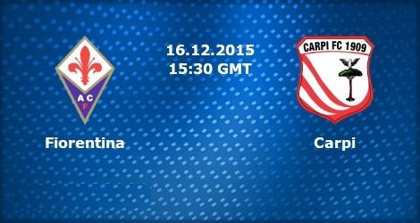 Фиорентина – Карпи обзор матча (16.12.2015)