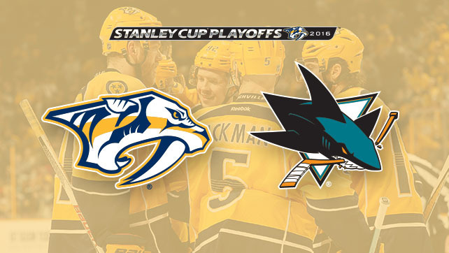 NHL 15/16, SC.EC. Round 2.Game 3: Nashville Predators vs San Jose Sharks (03.05.2016)