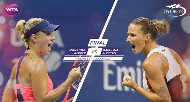 US Open 2016 Финал: Каролина Плишкова - Анжелика Кербер / Karolina Pliskova - Angelique Kerber | 10.09.2016