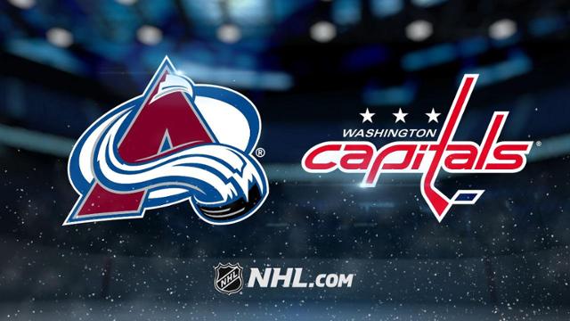NHL 16/17, RS: Colorado Avalanche - Washington Capitals (18.10.2016)