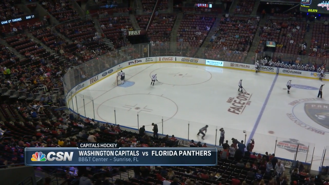 NHL 16/17, RS: Washington Capitals - Florida Panthers (20.10.2016)