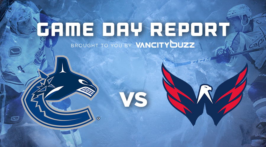 NHL 16/17, RS: Vancouver Canucks - Washington Capitals (29.10.2016)