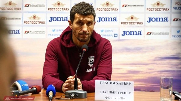 Рубин может уволить Хави Грасию