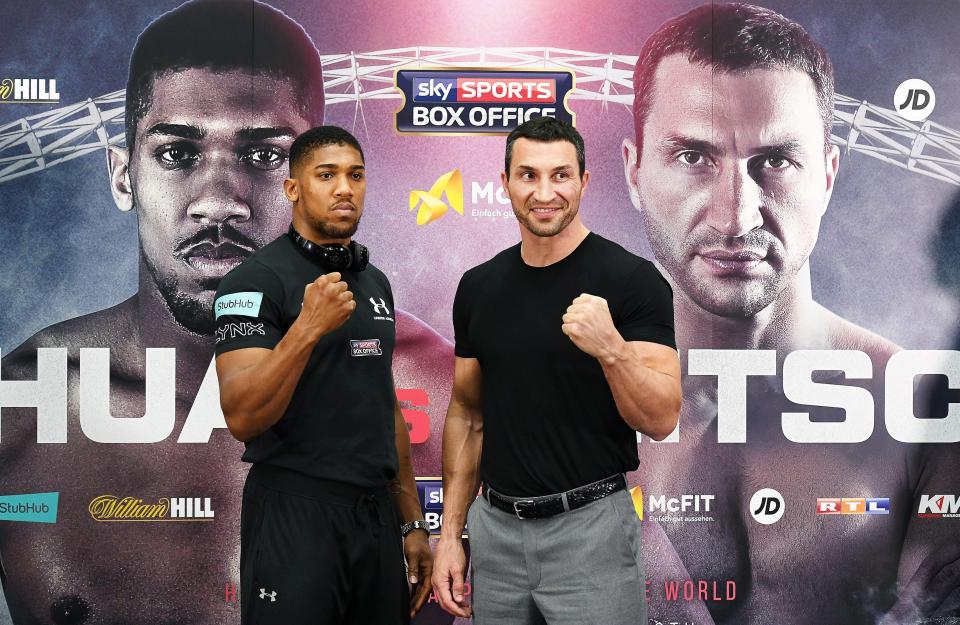 Бокс: Энтони Джошуа - Владимир Кличко / Anthony Joshua vs. Wladimir Klitschko (29.04.2017)