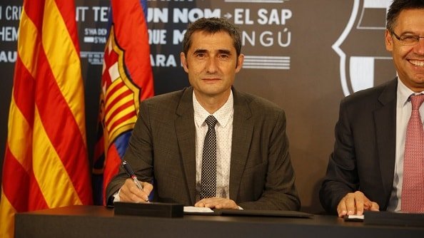 Вальверде подписал контракт с Барселоной Вальверде подписал контракт с Барселоной