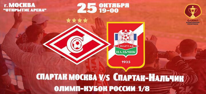 Спартак М – Спартак Нч обзор матча (25.10.2017)