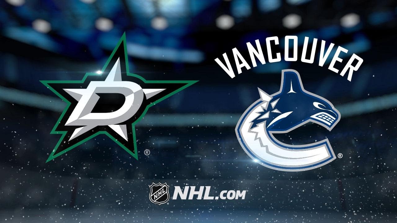 NHL 17/18, RS: Dallas Stars - Vancouver Canucks (30.10.2017)