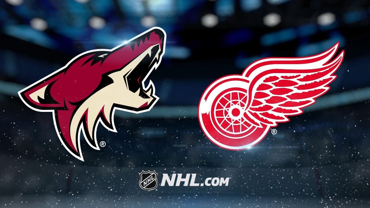 NHL 17/18, RS: Arizona Coyotes - Detroit Red Wings (31.10.2017)
