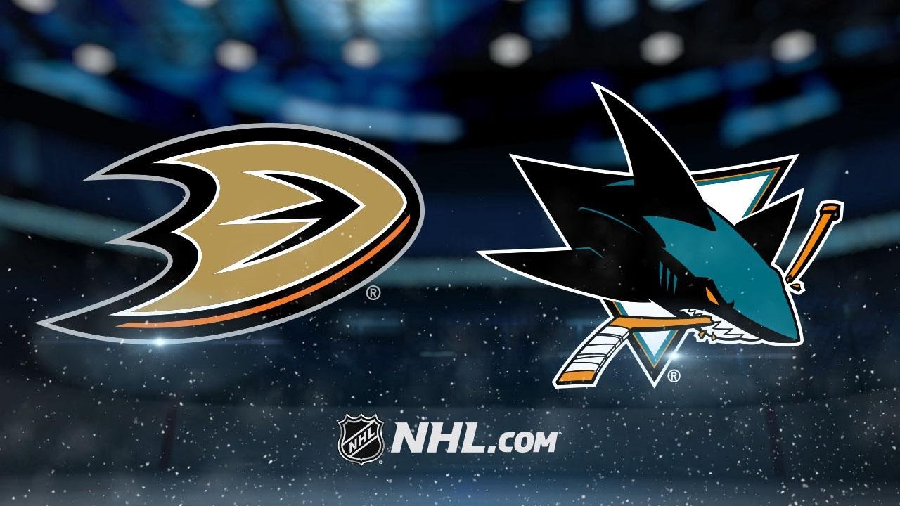 NHL 17/18, RS: Anaheim Ducks - San Jose Sharks (20.11.2017)