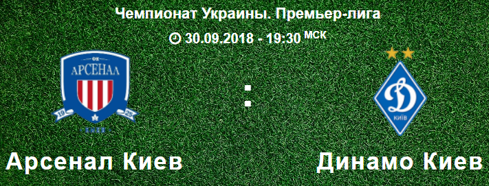 Арсенал - Динамо Киев обзор матча (30.09.2018)