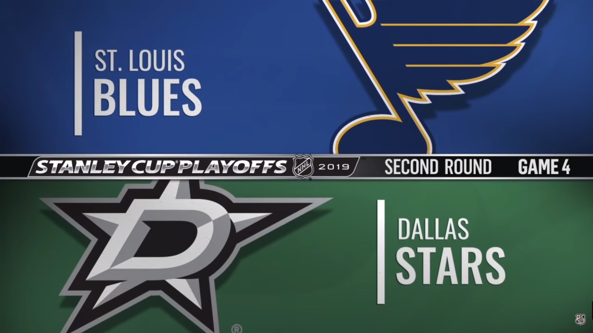 NHL 18/19, SC Round 2, Game 4: St. Louis Blues - Dallas Stars (01.05.2019)
