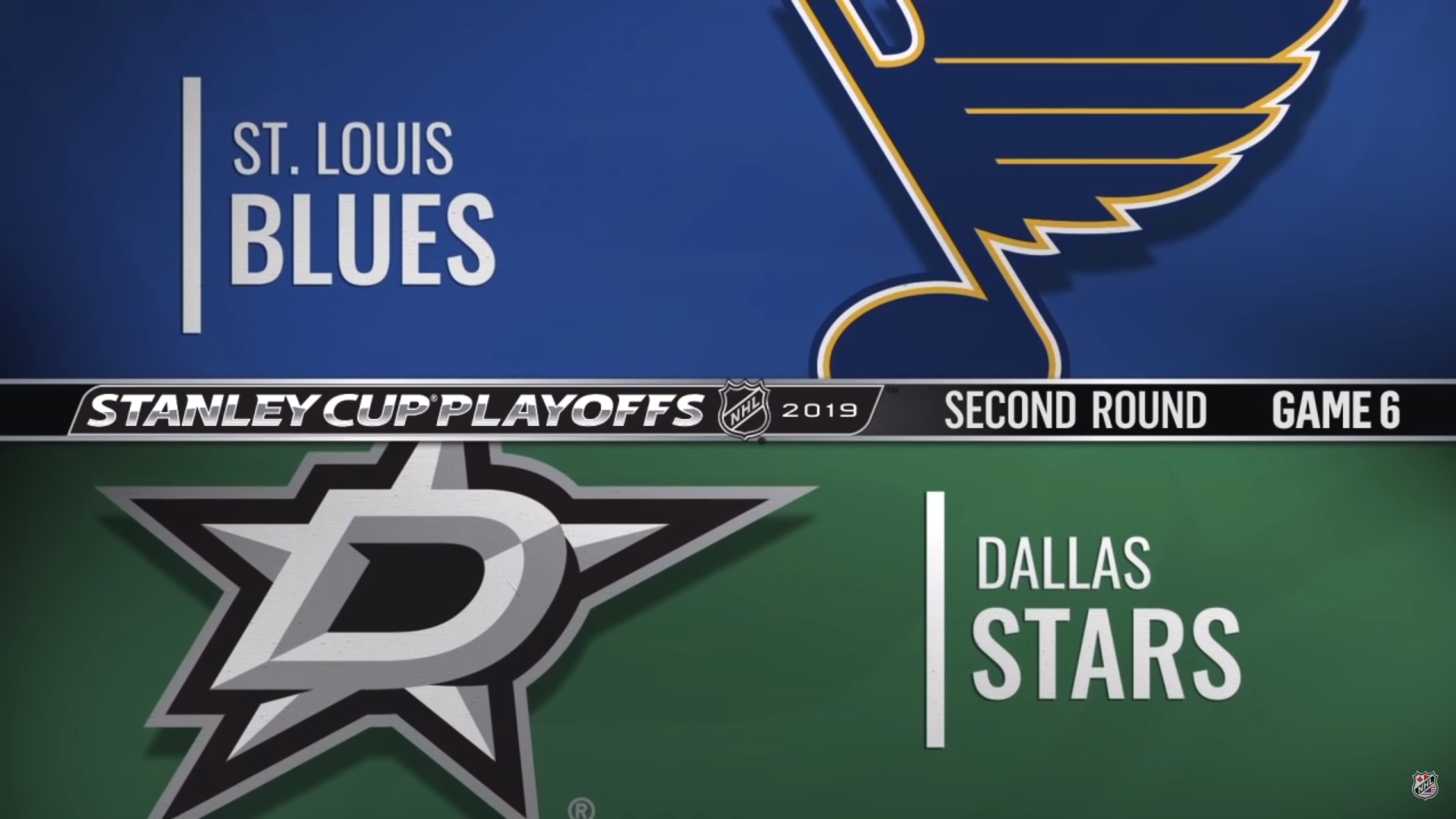 NHL 18/19, SC Round 2, Game 6. St. Louis Blues - Dallas Stars (05.05.2019)