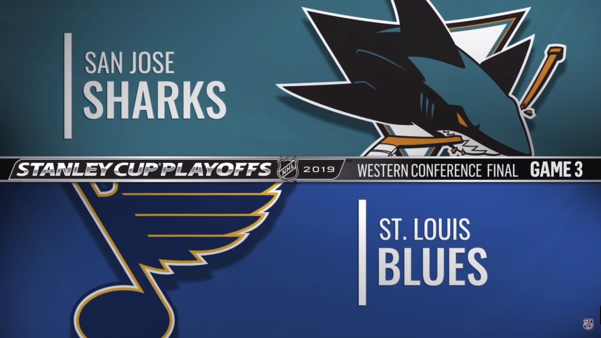 NHL 18/19, SC WC: Final, Game 4: San Jose Sharks - St. Louis Blues (17.05.2019)