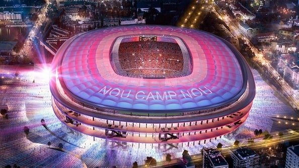 «Барселона» завершит реконструкцию стадиона «Камп Ноу» в 2024 году