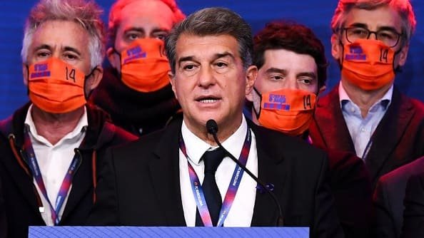 Лапорта избран президентом «Барселоны»