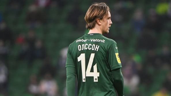 «Краснодар» объявил о переходе Олссона в «Андерлехт»