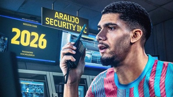 Официально: «Барселона» продлила контракт с Араухо
