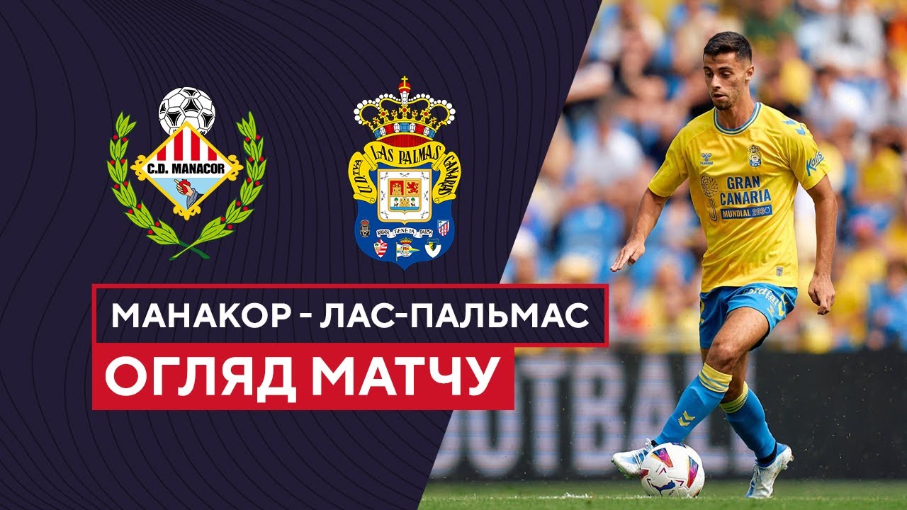 Манакор - Лас-Пальмас обзор 31.10.2023 Кубок Испании