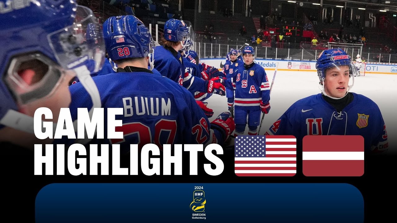 США U20 - Латвия U20 02.01.2024 обзор матча