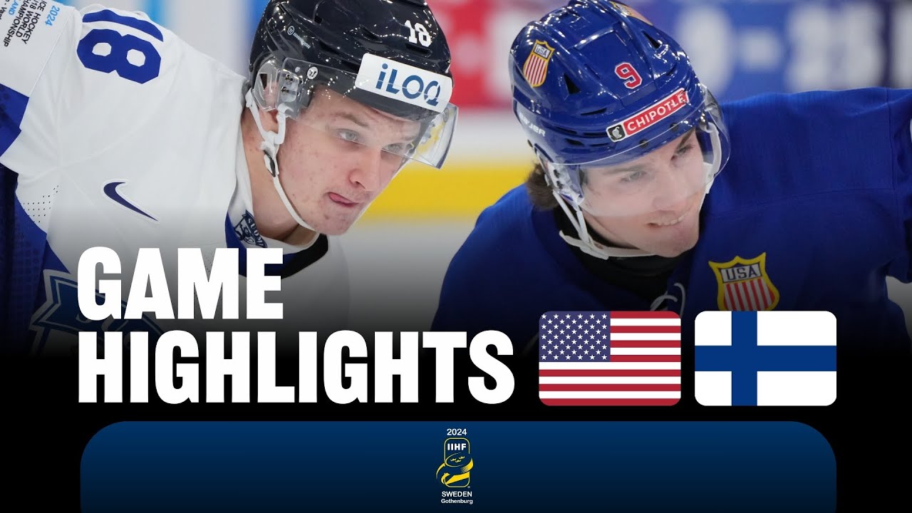 США U20 - Финляндия U20 04.01.2024 обзор матча