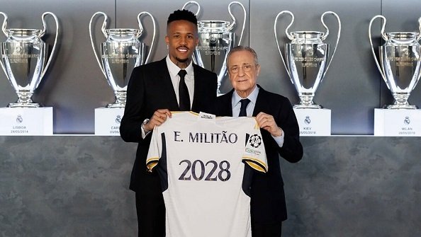 «Реал» продлил контракт с Милитао до 2028 года
