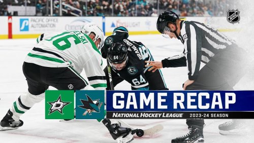 Сан-Хосе Шаркс - Даллас Старз 06.03.2024 обзор матча