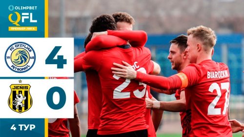 Кызыл-Жар - Женис 6 апреля обзор матча
