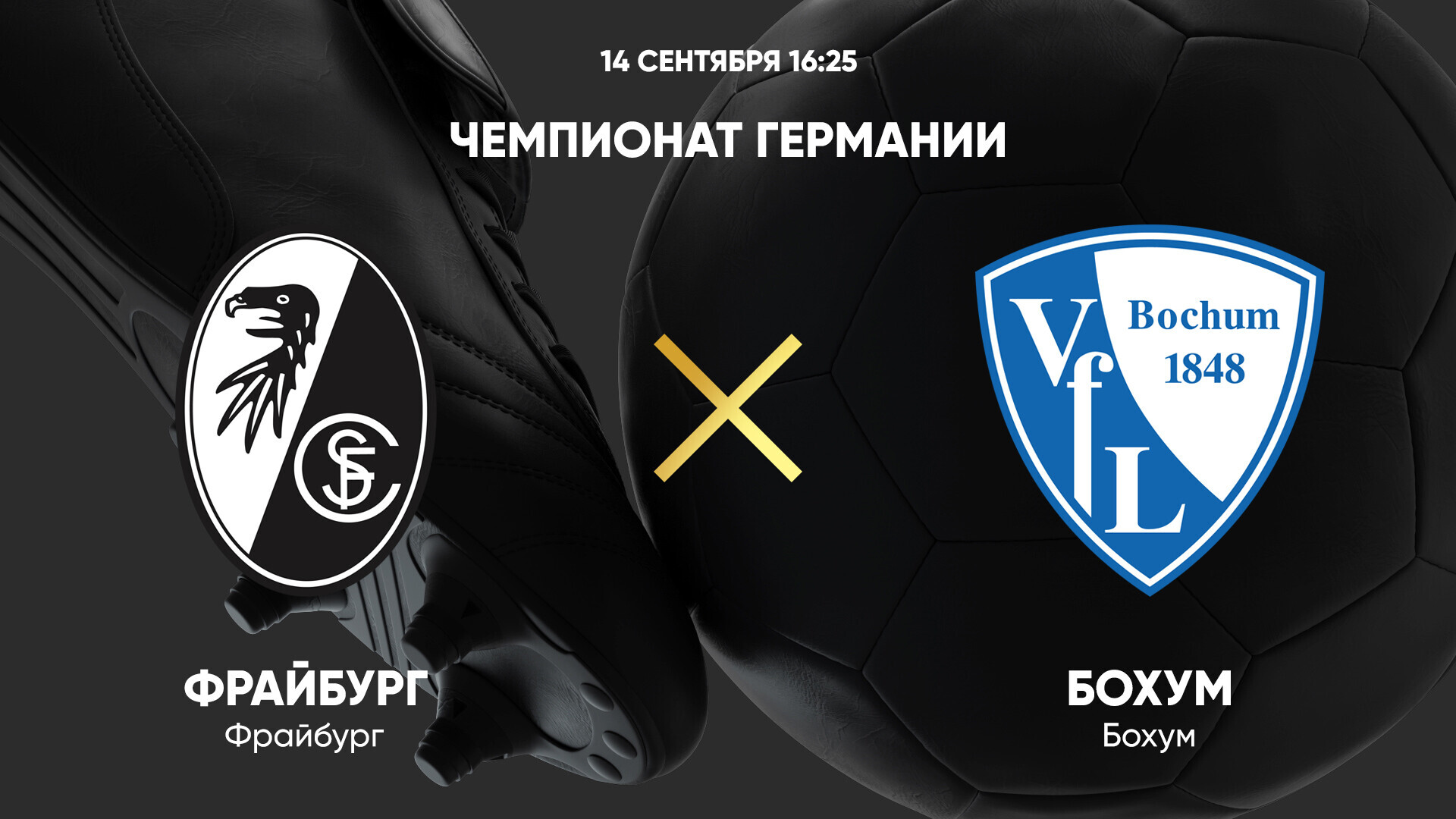 Фрайбург - Бохум (14.09.2024) | Чемпионат Германии 2024/25